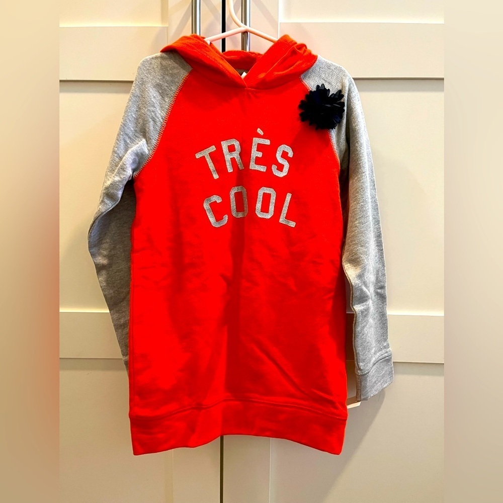 Carters Size 6x Nwt Long Hoodie Sweatshirt